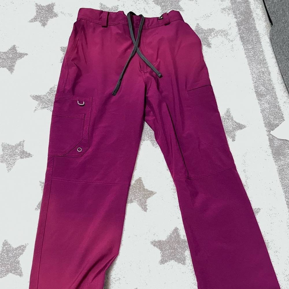 Skechers wine scrub pants cargo 2/15$ deal